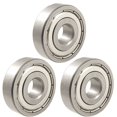 thumbnail image 1 of WAFJAMF 6200Z Roulement à Billes Scellé Rainure Profonde 10mm x 30mm x 9mm (3 Pcs), 1 of 5