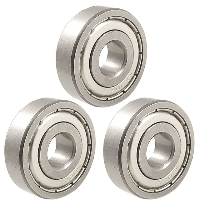 WAFJAMF 6200Z Roulement à Billes Scellé Rainure Profonde 10mm x 30mm x 9mm (3 Pcs)