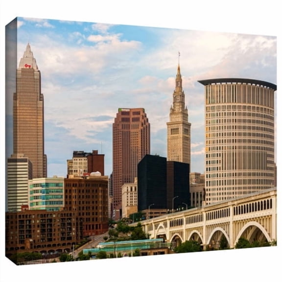 Cody York "Cleveland 9" Gallery-Wrapped Canvas
