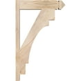 thumbnail image 3 of Ekena Millwork 5 1/2"W x 20"D x 32"H Merced Smooth Arts and Crafts Outlooker, Douglas Fir, 3 of 4