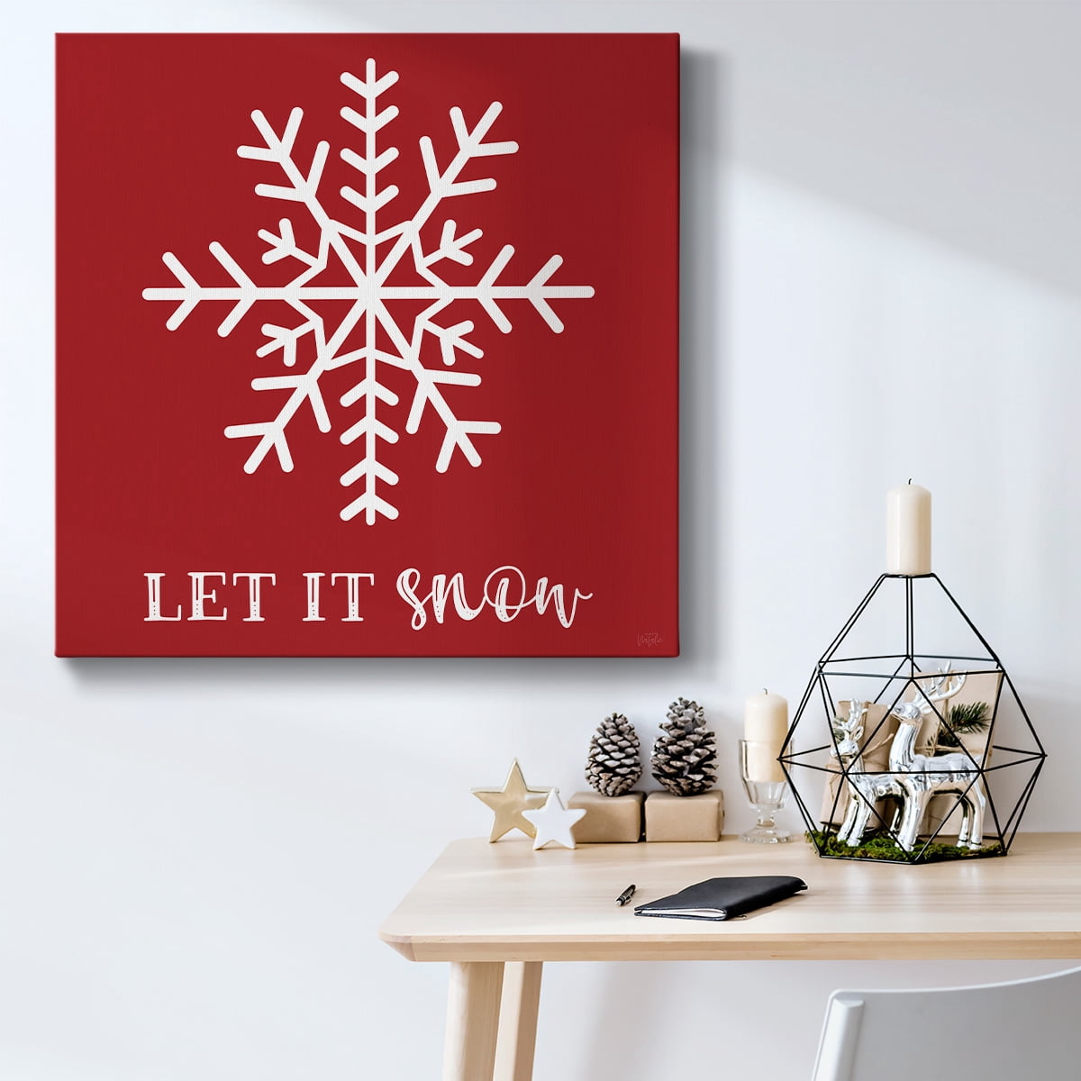 Let It Snow- Gallery Wrapped Canvas