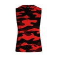 thumbnail image 5 of DYTTDG Men's Camouflage Print Hooded Tank Top | Pullover Muscle Tee with Drawstring for Gym, Workout, Casual Streetwear & Outdoor Activities, 5 of 8