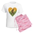thumbnail image 6 of CafePress - Bigfoot Love Women's Light Pajamas - Women's Short Sleeve Print T-Shirt and Pants Light Cotton Pajama Set, 6 of 7