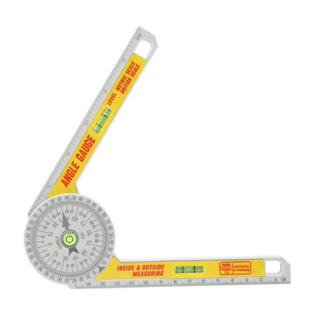 

Aktudy Calibration Miter Saw Protractor Angle Finder Miter Gauge Goniometer Level