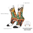 thumbnail image 4 of Logiee Happy Fall Y'All Print Adult Socks for Men & Women,Calf Socks, Ankle Socks,Boots Socks,Breathable Casual Sock,Unisex Crew Socks, 4 of 6