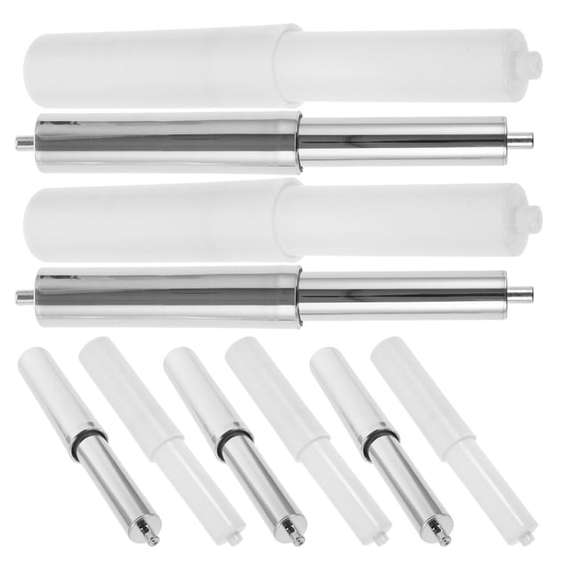 BESTYASH 10Pcs Telescopic Toilet Paper Holder Roller Rod with Stable Spring Mechanism for Secure Hold