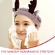 thumbnail image 3 of 4 diademas de felpa para limpieza facial, para ducha, spa y spa, con dibujos animados, para mujer, 3 of 8