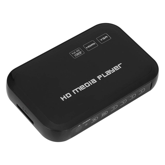 Reproductor multimedia Mugast 3D-02 1080P VGA AV compatible con 100 Mbps