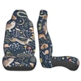 thumbnail image 3 of Vsdgher Retro Forest Animals Automotive Seat Covers for Cars Trucks and SUVs – Car Seat Covers for Truck Seat Protectors Set of 2, 3 of 7