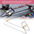 thumbnail image 2 of Knitting Machine Adjustable Stainless Steel Bead Loom Kit - Jewelry Making Machine For Bracelets, Necklaces & Belts Beading Kits 2 of 11