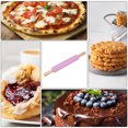thumbnail image 7 of Silicone Rolling Pins for Baking 43cm x 5.2cmfor Fondant Dough Pizza, Purple, 7 of 7