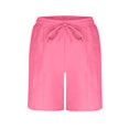 thumbnail image 5 of CYRBOKO Girls Shorts, Summer Elastic Waist Drawstring Shorts with Pockets Hot Pink Size 5-6 T, 5 of 8