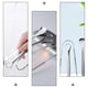 thumbnail image 3 of FELTECHELECTR limpiadores de lengua y raspadores para eliminar el mal aliento (plateados), 3 of 6