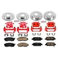 thumbnail image 2 of PowerStop Front and Rear Z23 Evolution Sport Brake Pad and Rotor Kit with Red Powder Coated Calipers Fits: NISSAN Select Models KC2283, 2 of 2
