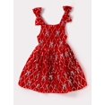 thumbnail image 4 of 2Bunnies Girls' Christmas New Year Holiday Party Velvet Sequin Bow Dress, 4 of 7