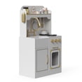 thumbnail image 6 of Teamson Kids Petite Versailles Classic Wooden Play Kitchen with Toy Set with Sink, Stove & 11 Accessories, 6 of 13