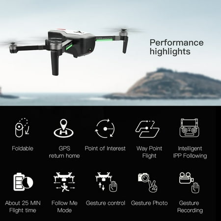 SG906 Brushless 4K Drone with Camera Handbag 5G Wifi FPV Foldable Optical Positioning Altitude Hold RC