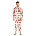 thumbnail image 6 of joogoo Strawberry Red Unisex Adults Onesies Pajamas Jumpsuits L, 6 of 7