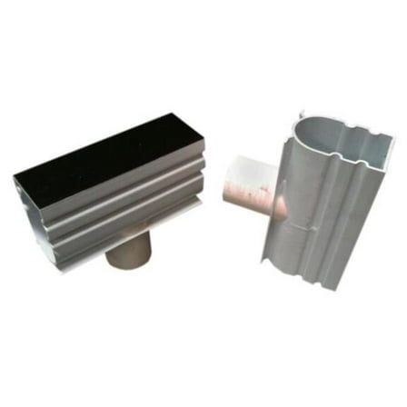 Cardinal QP5175G Quaker Square Drain, Gray - 4 Per Case