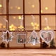 thumbnail image 4 of 10cm 3D Wooden Chirstmas Tree Hanging Pendants Xmas Decoration for Home Party New Year Noel Star Xmas Tree Bell Navidad 2022, 4 of 5