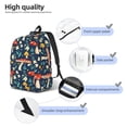thumbnail image 7 of Wukai Colorful Mushrooms Paper Reusable Cosmetic bag,Travel Toiletry Organizer Capacity,Waterproof Puzzle Bags, 7 of 7