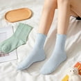 thumbnail image 2 of Loritta 7 Pairs Ruffle Socks Womens Crew Socks Casual Cute Frilly Cotton Socks for Women Soft, 2 of 9
