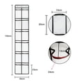 thumbnail image 4 of Shoes Hanging Organizer Storage Hanger Holder for Closet Wardrobe Door White, 4 of 7