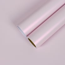 CHIHUT Light Pink Peel and Stick Wallpaper for Countertop Waterproof 12"x100" Self Adhesive Pink Stainless Steel Contact Paper for Appliances Heat Resistant Metallic Wallpaper Roll for Bathroom