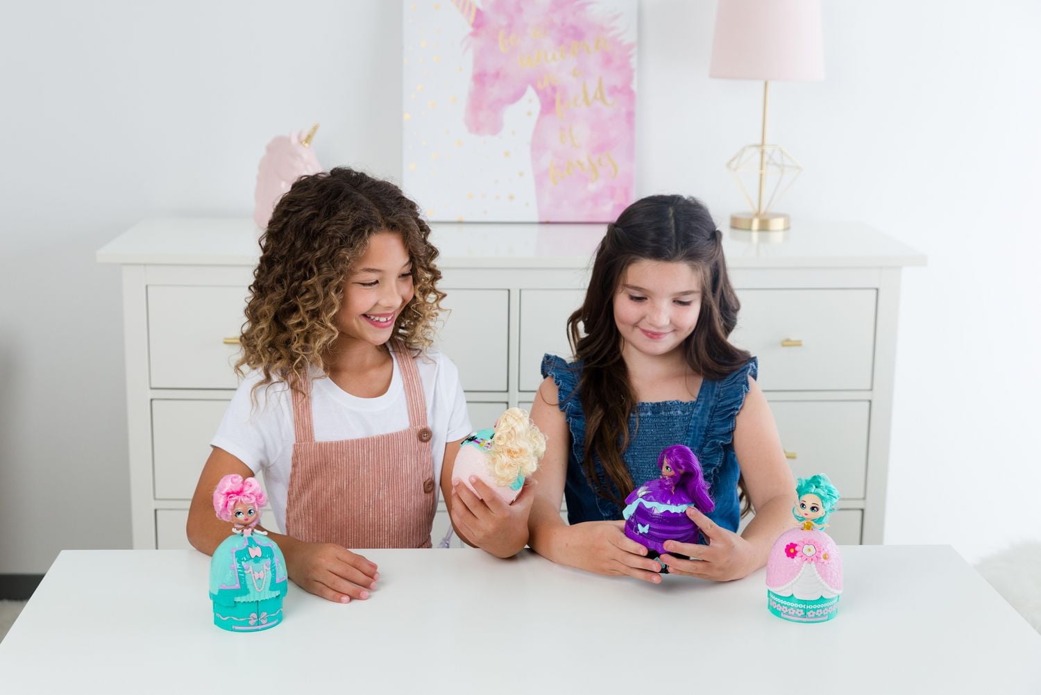 Ensemble de poupée violette, 15 surprises, 1 poupée et 1 placard de rêve ultime