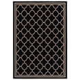 thumbnail image 2 of Safavieh Courtyard Alina Geometric Quatrefoil Indoor/Outdoor Area Rug, Black/Beige, 5'3" x 7'7", 2 of 15