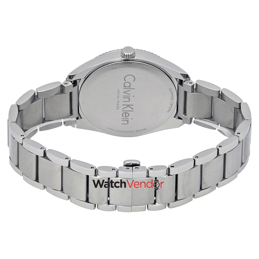 calvin klein future digital black dial watch