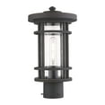 thumbnail image 1 of Z-Lite 570PHM-533PM-ORB Jordan 17" Outdoor Metal Post Light, Bronze, 1 of 2