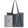 thumbnail image 1 of Bolso de tela VANDEL Corduroy para mujeres y hombres con cremallera y bolsillos, 1 of 9