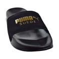 thumbnail image 2 of Puma Leadcat Suede Men's Slides Puma Black/Puma Team Gold 365758-01, 2 of 6