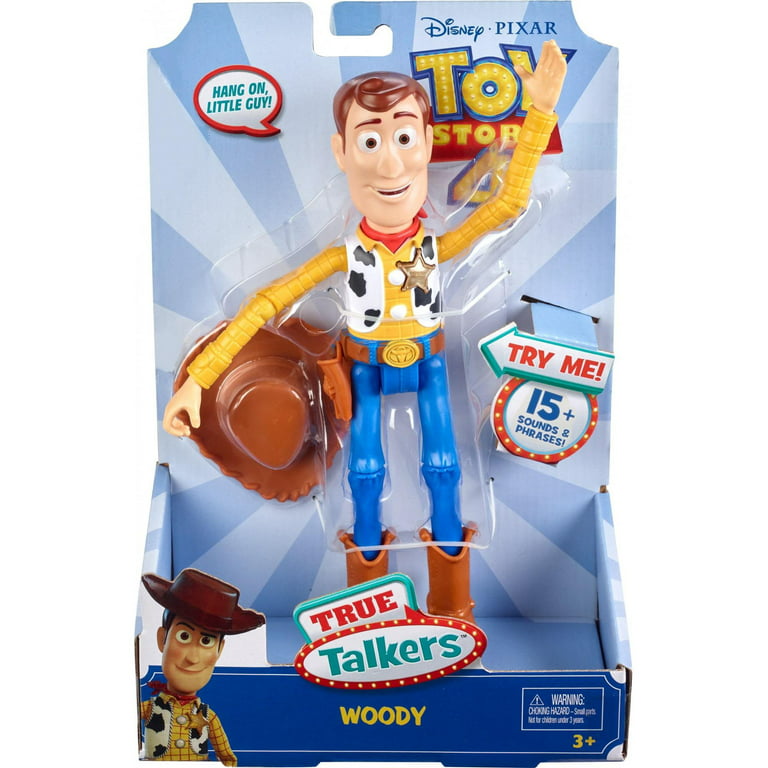Disney/Pixar - Histoire de jouets - True Talkers - Figurine Woody - Édition  anglaise