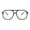 Black, variant on LUX Blue Light Glasses - Gaming & Computer Eyewear for Women Men - UV & Eyestrain Protection - Classic Aviator Style Glasses - Clear Lenses, Transparent Olive Green Frame - Pack of 1