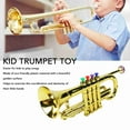 thumbnail image 3 of Kid Trumpet Toy, 4 Colored Keys Coordination Training Children Trumpet Toy Musical Color Coding  for Party, 3 of 7