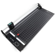 OUKANING LED OUKANING Professional Precision Rotary Paper Trimmer 24 Inch Photo Paper Cutter Trimmer Rolling Trimmer,Discretion 2mm