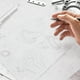 thumbnail image 5 of Rollo de papel de calco ANIKJOY, 45 cm x 27 m, blanco translúcido, 5 of 6