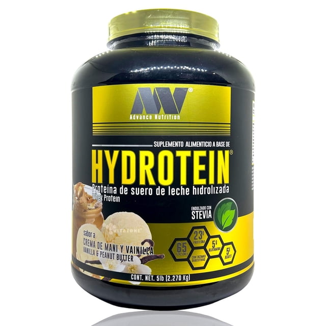 Hydrotein 100% Whey Crema de Maní y Vainilla 5 Lbs Advance Nutrition. Advance Nutrition ADVHYDROTEINMANIVAINILLA
