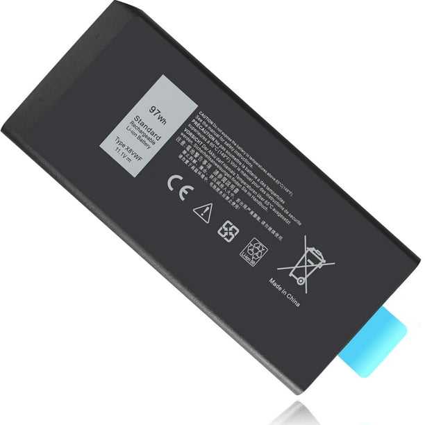 Batería para portátil Emanjor X8VWF 97 Wh 11,1 V para Dell Latitude