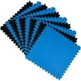 thumbnail image 1 of Tapete Ejercicio Foamy Grueso Centurfit KIT PISO TATAMI 10 PIEZAS Piso Gym Gimnasio Azul, 1 of 7
