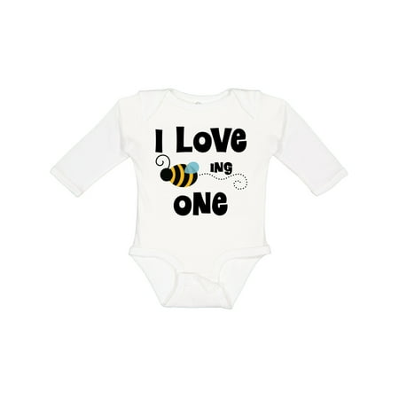 

Inktastic 1st Birthday Bee Gift Baby Boy or Baby Girl Long Sleeve Bodysuit