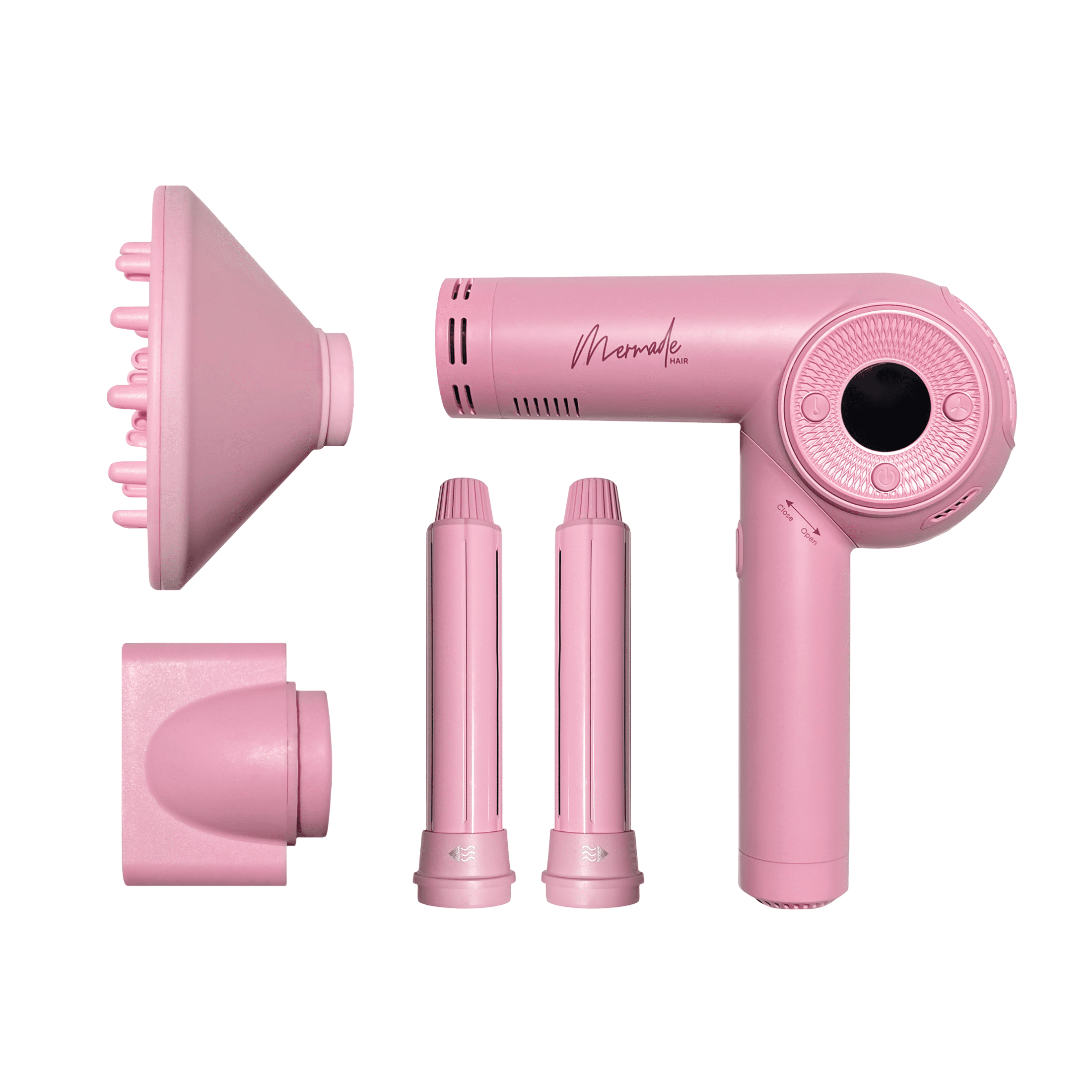 Turbo Power Twin Turbo 3800 Ionic & Ceramic Hair Dryer - Pink