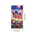 thumbnail image 3 of QuanTara Patriotic Door Cover, 4th of July Door Decoration 70.87x35.43in,independence Day Hanging Background Cloth for Front Door, Wall, Anniversary Celebration, 3 of 6