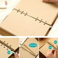 thumbnail image 2 of RETON 2PCS Travel Journal Writing Refillable Notebook Pad Men Women Vintage Leather Journal with Vintage Charm for Writing Sketch Journal, Ideal Gift for You(Blue, 7 inches), 2 of 9