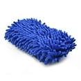 thumbnail image 3 of Blue Microfiber Chenille Car Wash Sponge Care Washing Brush Pad Cleaning Tool, 3 of 11