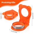 thumbnail image 3 of Monstrate Molde para cortar sándwiches de fácil operación para una preparación de comidas rápida y cómoda Cocina y Comedor, 3 of 6