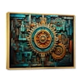 thumbnail image 2 of Designart "Legacy of Mesoamerica in Mexico II" Mexico Floater Framed Wall Decor, 2 of 7