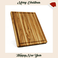thumbnail image 1 of Clearance! BEEFURNI Real Teak Cutting Board With Juice Groove 18 INCH, Pack of 5 Pieces, 1 of 1